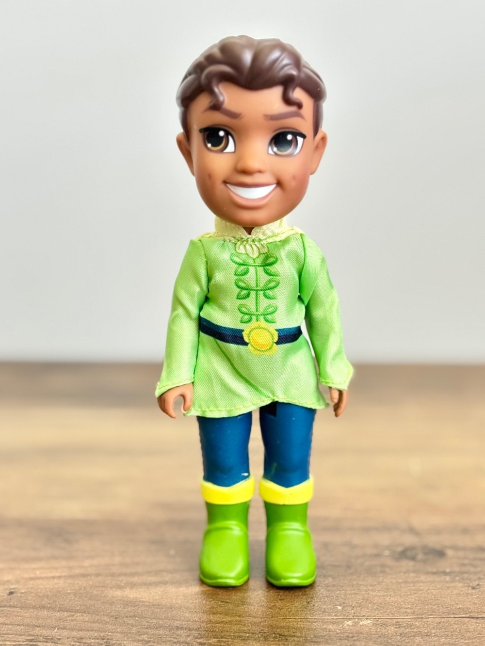 Disney The Princess And The Frog Tiana's Prince Naveen Petite Doll Toy Figure